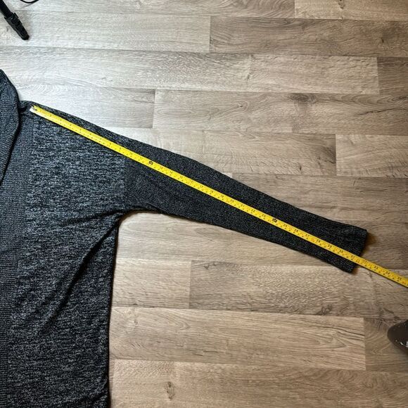 GAP Long Cardigan Sweater. Black/Gray. XL Tall. Super soft! Warm. - Picture 5 of 5